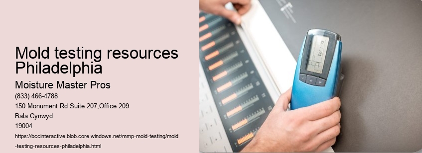 Mold testing resources Philadelphia